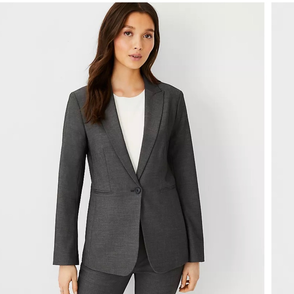 Ann Taylor Long Line Blazer ✨